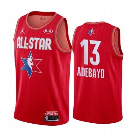 NBA Mænd Trøje Miami Heat Bam Adebayo 13 2020 All-Star Jordan Brand Rød Swingman